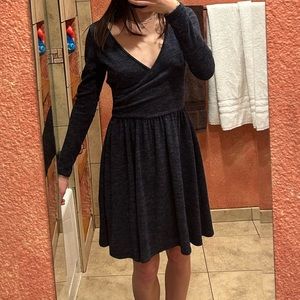 Boutique long sleeve sweater dress